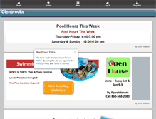 Tablet Screenshot of glenbrooke.info